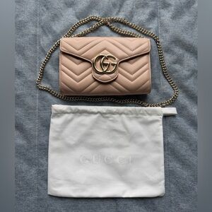 Gucci GG Marmont Mini Bag - Porcelain Rose